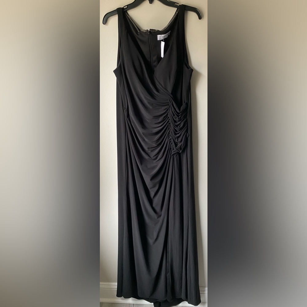 NEW Ruched Jersey Gown Ieena for Mac Duggal